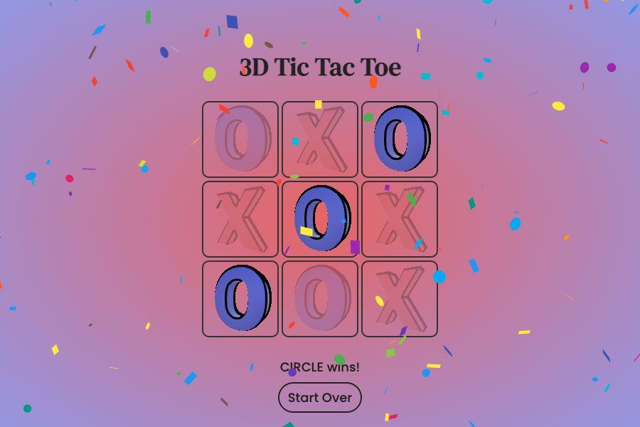 3D Tic-Tac-Toe